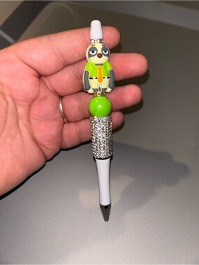Novelty Sloth beaded pen